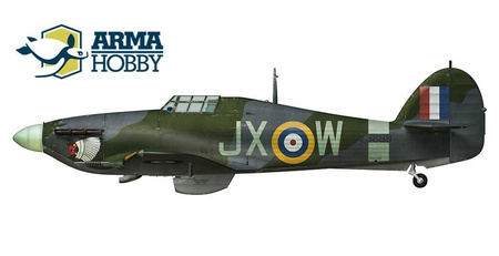 Hurricane Mk II c 1:72 | 70035 ARMA HOBBY