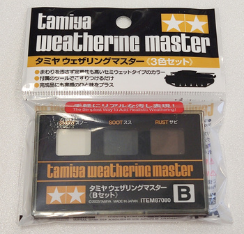 TAMIYA ZESTAW PIGMENTÓW B  (WEATHERING MASTER) |87080