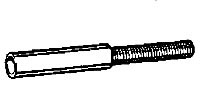 Okucie snapa M3, fi=3 - mpj2031