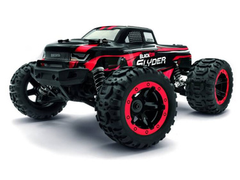 BlackZon Slyder MT 1/16 4WD RTR + LED (czerwony) | 540098