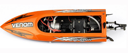 Motorówka Model Łodzi RC Venom 324mm Pomarańczowa | UDI001-ORANGE UDI RC