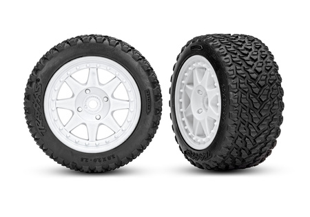 Traxxas Mini Rally VXL Ford RS200 4X4 1:12 Niebieski Samochód Zdalnie Sterowany Model RC | 108046-1-BLUE