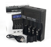 Ładowarka Clara 4x AA, AAA, Li-Ion, Li-Fe, Li-HV, Ni-MH, Ni-Cd, 9V | REDOX