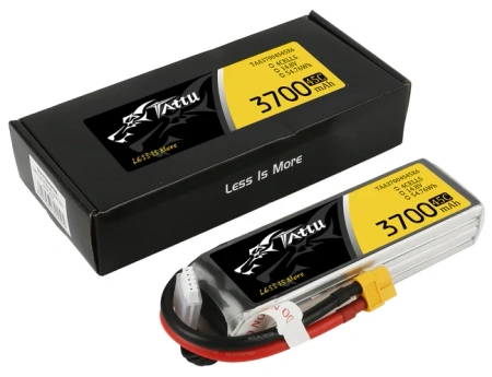 Akumulator LiPo 3700mAh 14,8V 45C 4S1P XT60 | TAA37004S45X6 TATTU