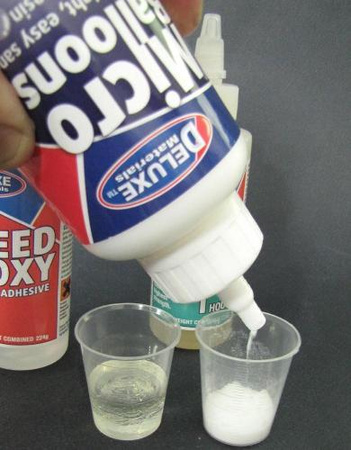 Mikrobalon - wypełniacz do żywicy (250ml) | DELUXE MATERIALS