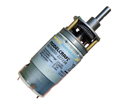 Silnik szczotkowy z przekładnią 50:1 12V | 233132 MODELCRAFT