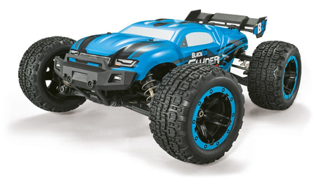 BlackZon Slyder Turbo Brushless ST Stadium Truck 1/16 4WD Bezszczotkowy Niebieski Samochód Zdalnie Sterowany Model RC | 540203