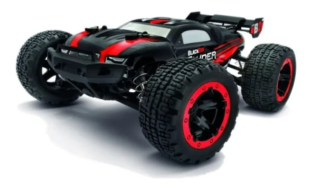 BlackZon Slyder ST Stadium Truck 1/16 4WD Czerwony Samochód Zdalnie Sterowany Model RC | 540096