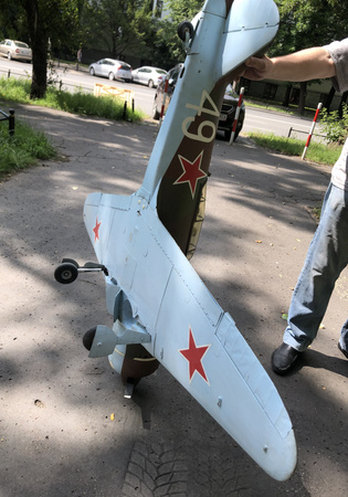 Ilyushin IL-2 (IŁ-2) Shturmovik model spalinowy (1600mm)