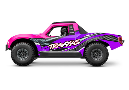 Traxxas Mini Slash 4X4 BL-2S Short Course 1:16 Różowy Samochód Zdalnie Sterowany Model RC | 108164-1-PINK