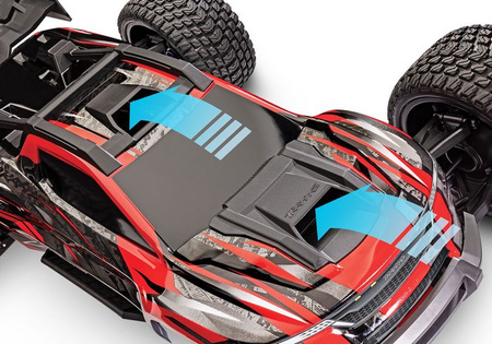 XRT 1:5 8S X-TRUCK (czerwony) | 78086-4R TRAXASS