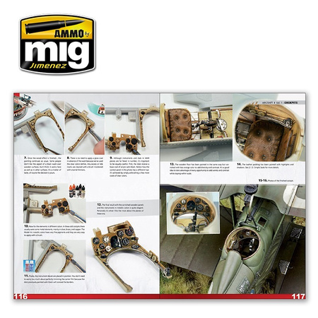 Encyklopedia Modelarska Encyclopedia of Aircraft Modelling Techniques Vol. 1 Cockpits Diego Quijano | 6050 AMMO BY MIG JIMENEZ