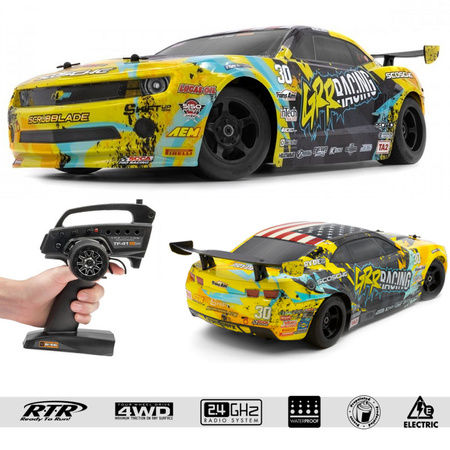 TA2 Chevrolet Camaro E10 Touring Michele Abbate Grrracing 1/10 | 160334 HPI