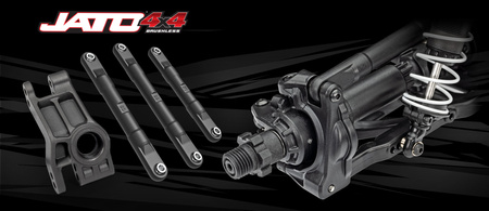 Traxxas Jato 4x4 BL-2S 1/8 Samochód Zdalnie Sterowany Czarny | 90154-4-BLK