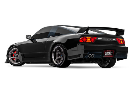 Traxxas 4-Tec Drift Nissan 240SX RWD 1:10 Czarny Samochód Zdalnie Sterowany Model RC | 105247-4-BLK