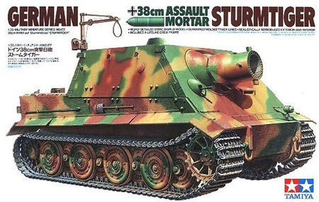 German Sturmtiger Assault Tank 38cm Mortar 1:35 | 35177 TAMIYA