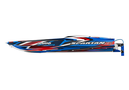 Spartan SR Motorówka Łódź Zdalnie Sterowana Czerwona | 103076-4 TRAXXAS