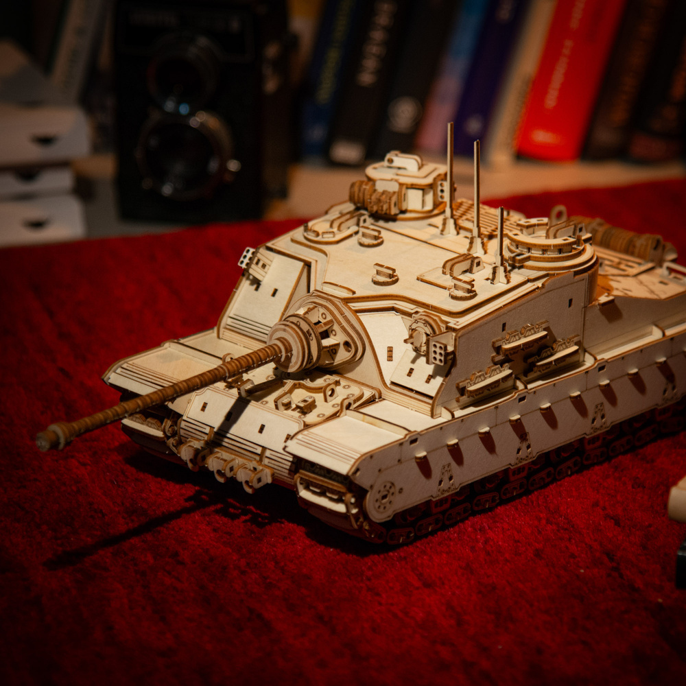 Little Story Drewniane Puzzle Model 3D Czołg M4A3E8 Sherman World of Tanks 34,4x14,2x15,5cm | WOT01 pol_pl_Little-Story-Drewniane-Puzzle-Model-3D-Czolg-M4A3E8-Sherman-World-of-Tanks-34-4x14-2x15-5cm-WOT01-1016500_7