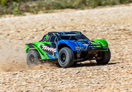 Traxxas Slash 4X4 Brushless Bezszczotkowy 1:10 2,4GHz Zielony Samochód Zdalnie Sterowany Model RC | 68454-4