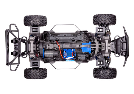 Traxxas Maxx Slash 6S 4X4 1:8 Niebieski Samochód Zdalnie Sterowany Model RC | 102076-4-BLUE