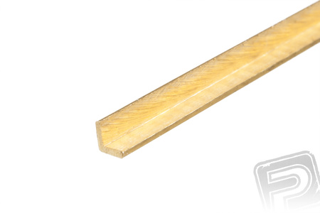 Profil Mosiądz L - 3x3mm 1m - Aeronaut 774612