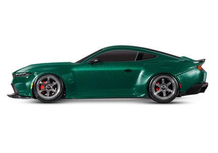 Traxxas 4-Tec Drift Ford Mustang RWD 1:10 Zielony Samochód Zdalnie Sterowany Model RC | 105237-4-GRN