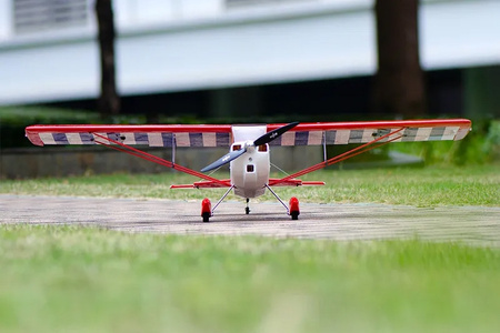 Samolot Zdalnie Sterowany Super Decathlon V2 Model RC KIT 1400mm Czerwony | OMPP002R OMP HOBBY