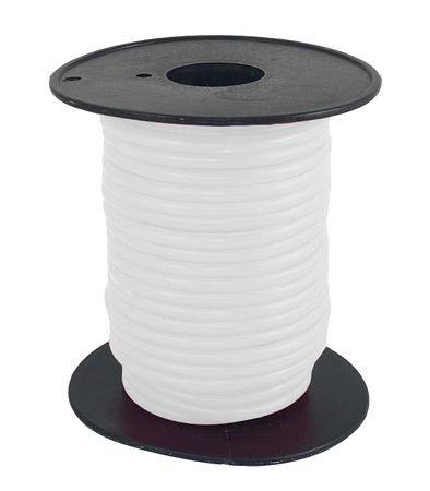 Przewód Paliwowy Silikonowy Rurka Do Paliwa 5x2,5mm 1m Biały Przezroczysty Silikon | QM286-C Q-MODEL