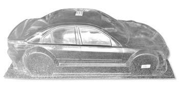 Karoseria Ford Mondeo 1/6 420mm Przezroczysta | 13378 CARSON