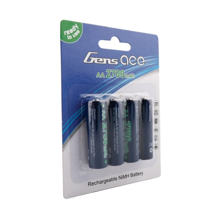 Akumulator NiMH 2700mAh 1,2V Ogniwo AA 1szt. | GEANM27001S2A GENS ACE