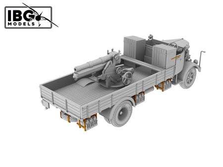3Ro Italian Truck with 100/17 100mm Howitzer 1:72 | 72098 IBG