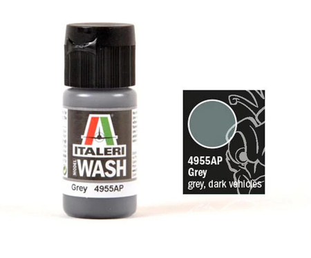 Model Wash Grey (for grey, dark vehicles) | 4955AP ITALERI