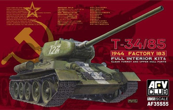 T-34/85 MODEL 1944 1:35 | AFV Club 35S55