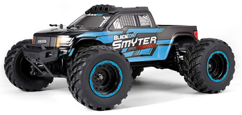 BlackZon Smyter MT Turbo Monster Truck 1/12 4WD Niebieski Samochód Zdalnie Sterowany Model RC | 540252