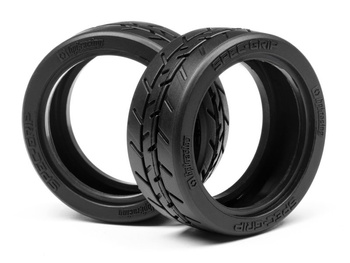 Opony z wkładkami 1/10 Spec-Grip Tire 26mm K Compound (2szt.) | 113717 HPI