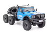 Hobbytech CRX18 RTR Truck Trial 6X6 1/18 Niebieski Samochód Zdalnie Sterowany Model RC | 1.CRX18-6WD-FC-BL