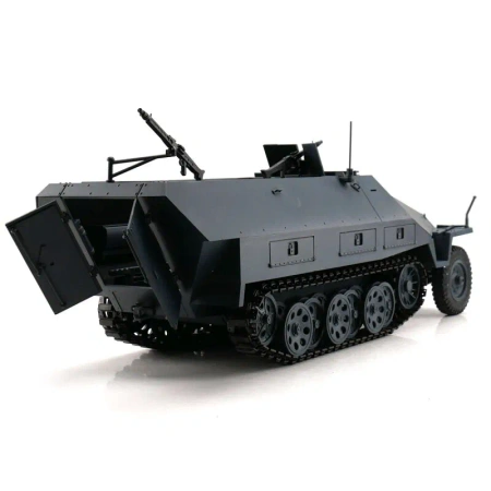 Pojazd Wojskowy Zdalnie Sterowany Sd. Kfz. 251/1 Ausf. 1/16 Szary Model RC 2,4GHz | 29001-GY TORRO