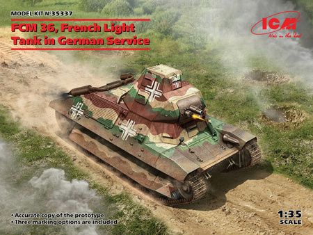 FCM 36 French Light Tank in German Service | ICM 35337