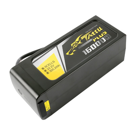 Tattu Plus 16000mAh 22.2V 15C 6S1P Lipo - GENS ACE & TATTU