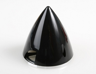 Kołpak CZARNY z duralową podstawą 75 mm