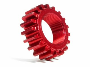 ALUMINUM THREADED PINION GEAR 19Tx12mm (1M)-HPI 76979