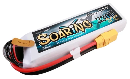 Akumulator LiPo 3300mAh 14,8V 30C 4S1P XT90 G-Tech Soaring | GEA334S30X9GT GENS ACE