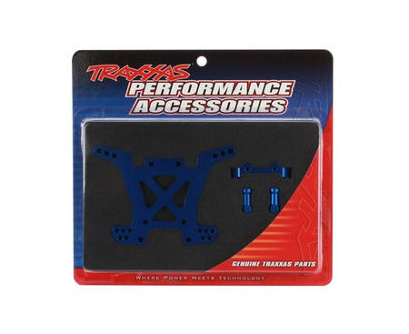 Tylna wieża amortyzatorów - aluminium | 6838X TRAXXAS