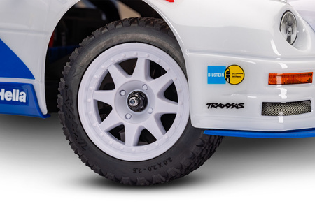 Traxxas Mini Rally VXL Ford RS200 4X4 1:12 Niebieski Samochód Zdalnie Sterowany Model RC | 108046-1-BLUE