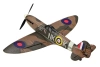 Mini Spitfire Scaled Warbird Airplane RTF (450mm) | TOP098B02 TOP RC HOBBY