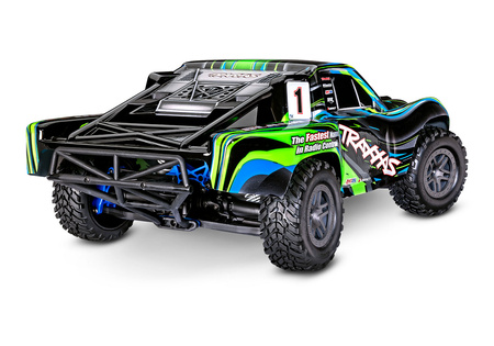 Traxxas Slash 4X4 BL-2S 1:10 4WD Zielony Samochód Zdalnie Sterowany Model RC | 68154-4-GRN