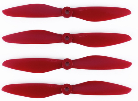 Zestaw śmigieł Ocday 6045 (6x4,5) 2CW/2CCW wzmacniane czerwone