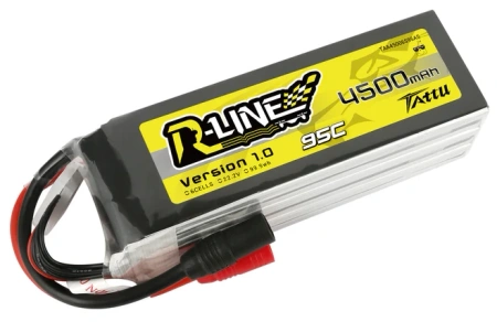 Akumulator LiPo 4500mAh 22,2V 95C 6S1P FPV AS150 R-Line | TAA45006S95AS TATTU