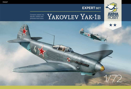 Yakovlev Yak-1B 1:72 | 70027 ARMA HOBBY