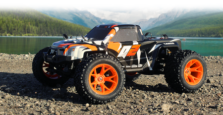 Maverick Quantum2 MT Monster Truck Szczotkowy 4WD 1:10 Pomarańczowy Samochód Zdalnie Sterowany Model RC | 150401